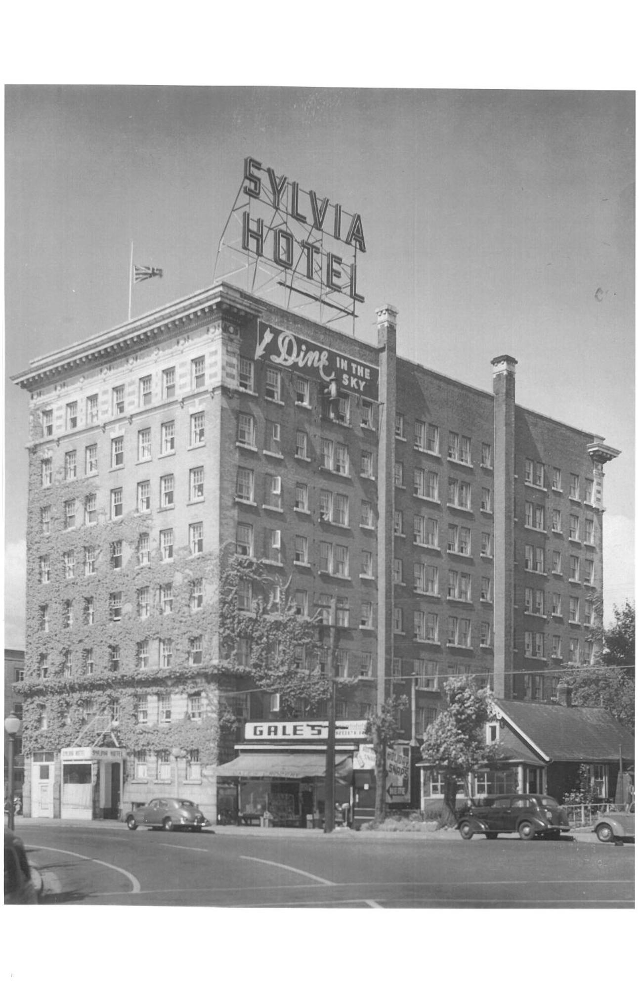 The Sylvia Hotel Vancouver Exterior foto